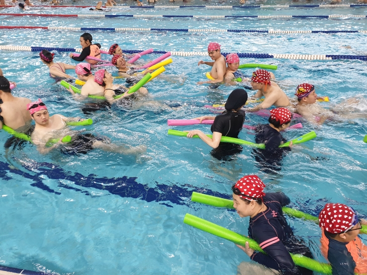 2019 장애인생활체육 프로그램 아쿠아재활수영 수업 운영
