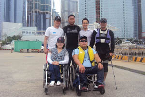제30회 전국장애인체육대회 부산선수단(요트) 강화훈련 격려 방문