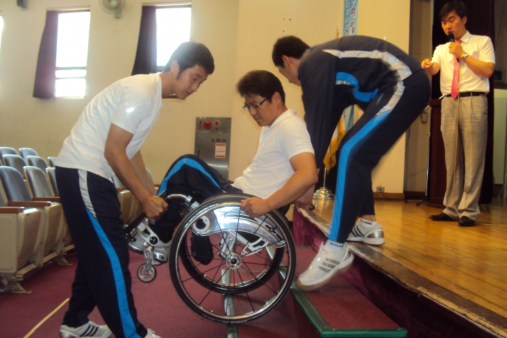 2010 전국생활체육대축전 자원봉사자(장애인부) 직무교육