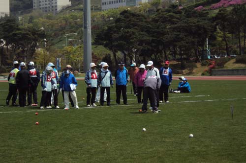 제12회 부산광역시장기 장애인생활체육대회 (경기 모습)
